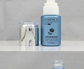 30ml藍(lán)色玻璃化妝品包裝瓶 精華液、乳液與眼霜的理想選擇